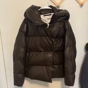 Jakke Women's Chocolate Puffer Jacket